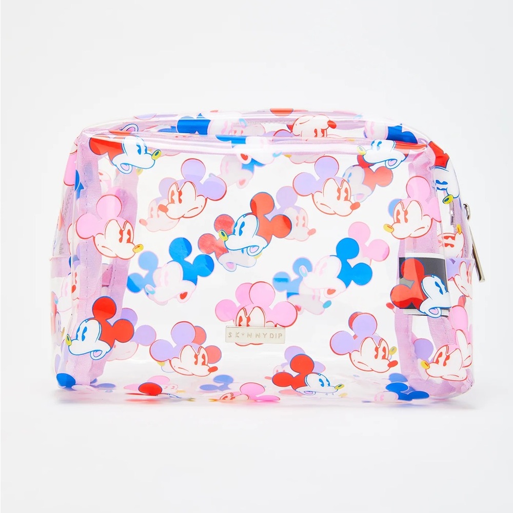 Skinnydip X Disney Mickey Face Makeup Bag